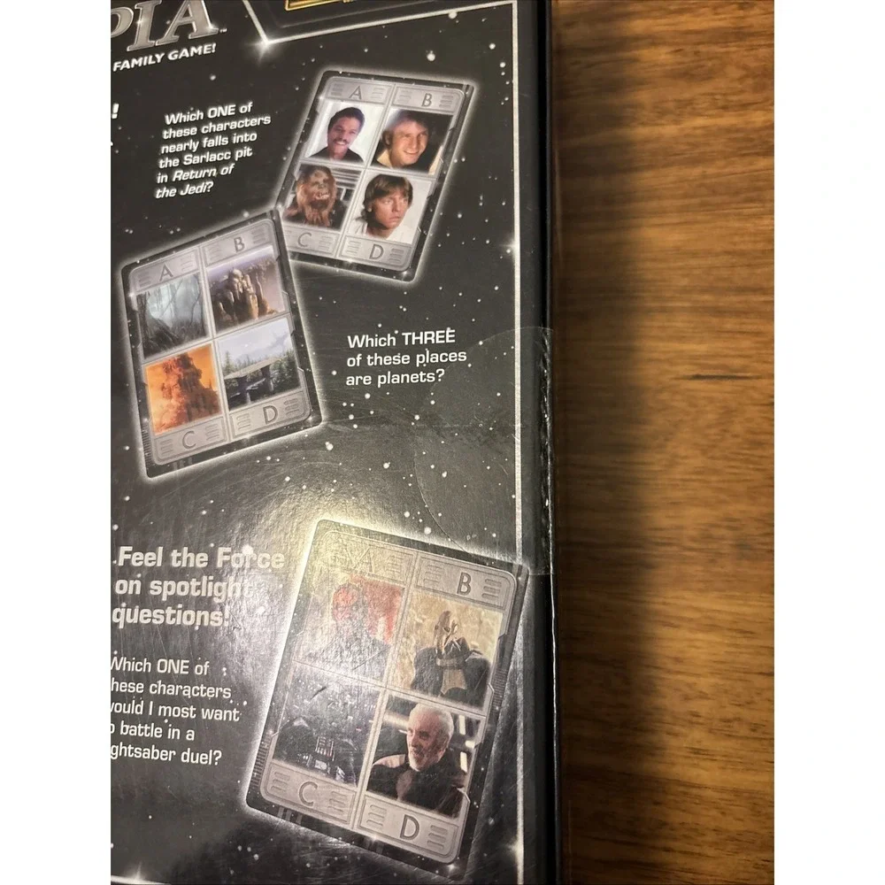 Star Wars Edition Pictopia Trivia Game 1000 Question - New/Never Opened/Sealed‎